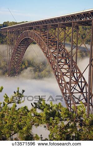 Bridge in fog View Large Photo Image Stock Photograph - Bridge in fog. Fotosearch