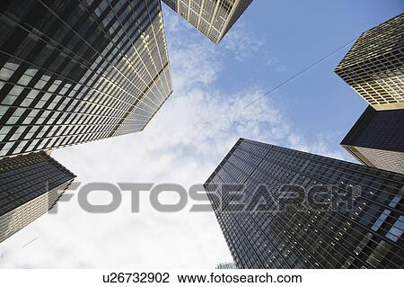 Close up of modern architecture from upward view View Large Photo Image Stock Image - Close up of modern architecture from upward view. Fotosearch