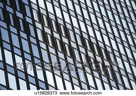 Stock Image - Close up of modern architecture. Fotosearch