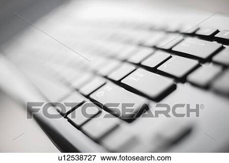 Stock Photo - Detail of computer keyboard. Fotosearch