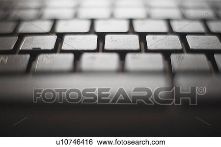 Stock Photograph - Detail of computer keyboard. Fotosearch