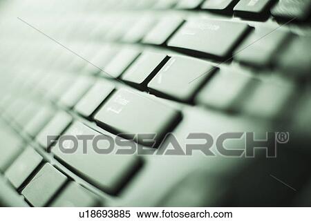 Stock Photography - Detail of computer keyboard. Fotosearch