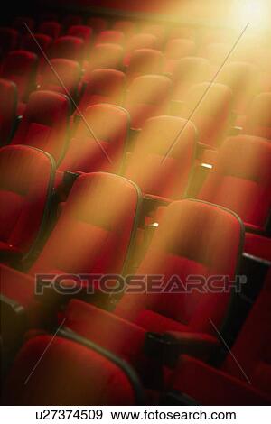 Empty cinema seats View Large Photo Image Stock Photo - Empty cinema seats. Fotosearch