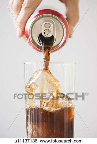 Hand pouring cola View Large Photo Image Stock Photograph - Hand pouring cola. Fotosearch