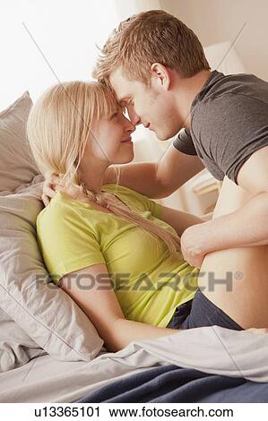 Portrait of couple face to face View Large Photo Image Stock Image - Portrait of couple face to face. Fotosearch