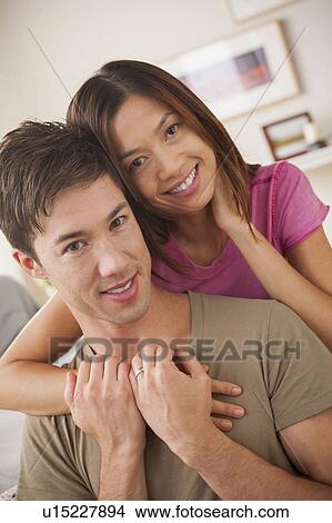 Portrait of embracing couple View Large Photo Image Picture - Portrait of embracing couple. Fotosearch