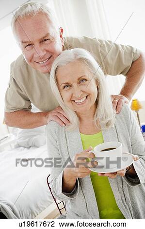 Portrait of senior couple View Large Photo Image Stock Image - Portrait of senior couple. Fotosearch