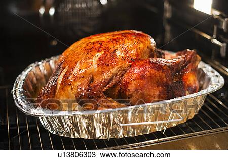 Stock Image - Roast turkey. Fotosearch