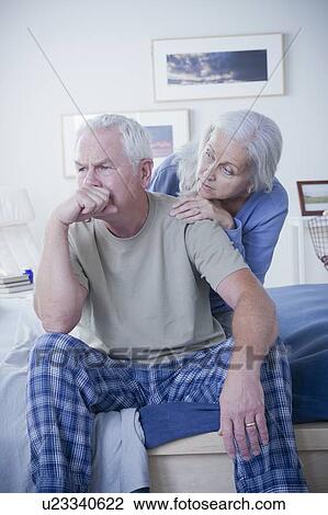 Senior couple after quarrel View Large Photo Image Stock Image - Senior couple after quarrel. Fotosearch