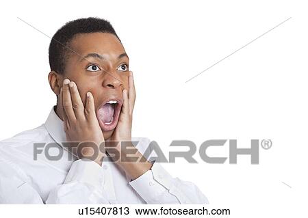 Portrait of surprised mixed race man against Indian flag View Large Photo Image Stock Image - Portrait of surprised mixed race man against Indian flag. Fotosearch