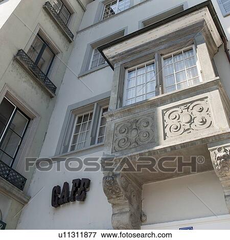 Architectural detail of a building, Bahnhofstrasse, Zurich, Switzerland View Large Photo Image Stock Photo - Architectural detail of a building, Bahnhofstrasse, Zurich, Switzerland. Fotosearch