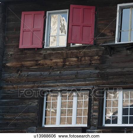 Architectural detail of a chalet, Zermatt, Valais Canton, Switzerland View Large Photo Image Stock Photograph - Architectural detail of a chalet, Zermatt, Valais Canton, Switzerland. Fotosearch