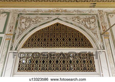 Stock Photograph - Architectural details at Topkapi Palace, Istanbul, Turkey. Fotosearch