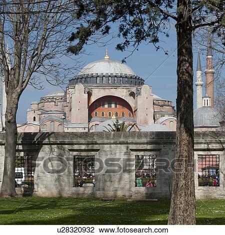 Aya Sofya, Istanbul, Turkey View Large Photo Image Stock Image - Aya Sofya, Istanbul, Turkey. Fotosearch