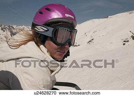 Girl skiing, Domaine De Balme, Vallorcine, Mont Blanc, Chamonix, Rhone-Alpes, France View Large Photo Image Stock Image - Girl skiing, Domaine De Balme, Vallorcine, Mont Blanc, Chamonix, Rhone-Alpes, France. Fotosearch