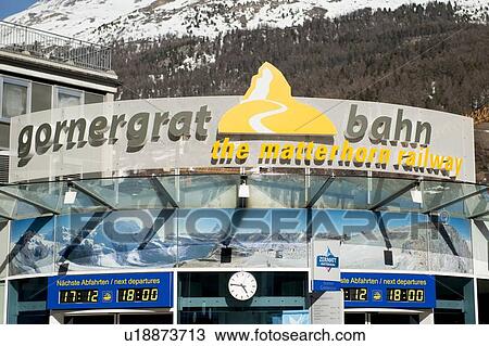 Gornergrat railway station, Zermatt, Valais Canton, Switzerland View Large Photo Image Stock Image - Gornergrat railway station, Zermatt, Valais Canton, Switzerland. Fotosearch