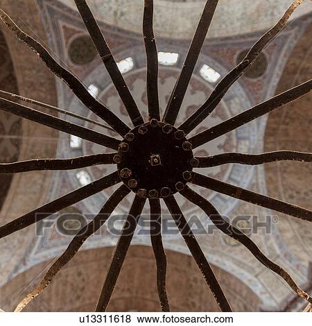 Interiors of Blue Mosque, Istanbul, Turkey View Large Photo Image Stock Photo - Interiors of Blue Mosque, Istanbul, Turkey. Fotosearch