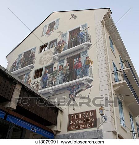 Low angle view of a building, Chamonix, Rhone-Alpes, France View Large Photo Image Stock Image - Low angle view of a building, Chamonix, Rhone-Alpes, France. Fotosearch