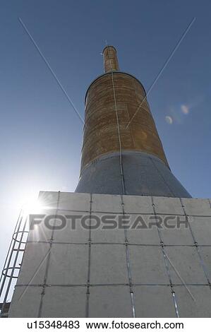 Low angle view of a tower, Aiguille Du Midi, Mont Blanc, Chamonix, Rhone-Alpes, France View Large Photo Image Stock Image - Low angle view of a tower, Aiguille Du Midi, Mont Blanc, Chamonix, Rhone-Alpes, France. Fotosearch