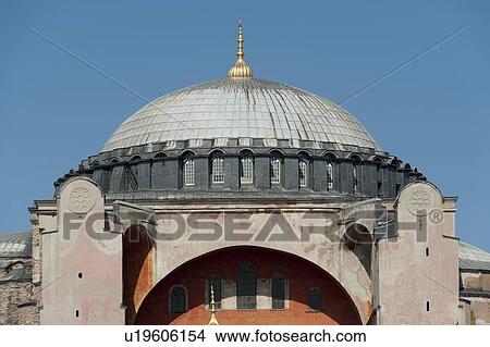 Low angle view of Aya Sofya museum, Istanbul, Turkey View Large Photo Image Picture - Low angle view of Aya Sofya museum, Istanbul, Turkey. Fotosearch