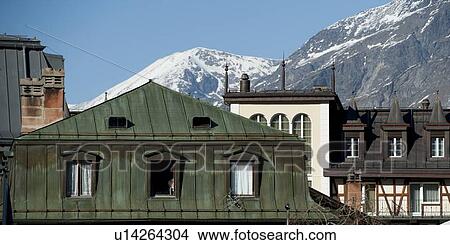 Low angle view of houses in a valley, Zermatt, Valais Canton, Switzerland View Large Photo Image Picture - Low angle view of houses in a valley, Zermatt, Valais Canton, Switzerland. Fotosearch