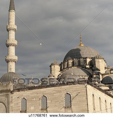 Low angle view of Yeni Camii Mosque, Istanbul, Turkey View Large Photo Image Stock Image - Low angle view of Yeni Camii Mosque, Istanbul, Turkey. Fotosearch
