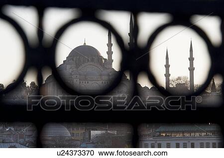 Rustem Pasha Mosque viewed from a railing, Istanbul, Turkey View Large Photo Image Stock Image - Rustem Pasha Mosque viewed from a railing, Istanbul, Turkey. Fotosearch