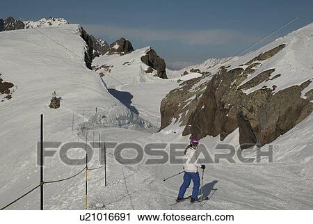 Skier in action, Brevent, Flegere, Mont Blanc, Chamonix, Rhone-Alpes, France View Large Photo Image Stock Image - Skier in action, Brevent, Flegere, Mont Blanc, Chamonix, Rhone-Alpes, France. Fotosearch