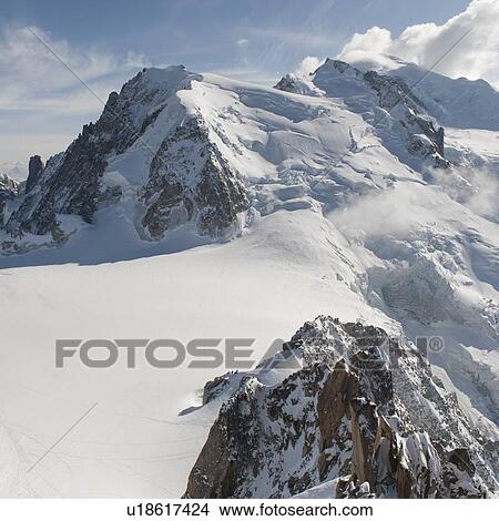 Snow covered mountains in winter, Aiguille Du Midi, Mont Blanc, Chamonix, Rhone-Alpes, France View Large Photo Image Picture - Snow covered mountains in winter, Aiguille Du Midi, Mont Blanc, Chamonix, Rhone-Alpes, France. Fotosearch