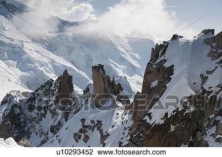 Snow covered mountains in winter, Aiguille Du Midi, Mont Blanc, Chamonix, Rhone-Alpes, France View Large Photo Image Stock Image - Snow covered mountains in winter, Aiguille Du Midi, Mont Blanc, Chamonix, Rhone-Alpes, France. Fotosearch