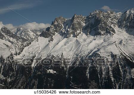 Snow covered mountains in winter, Brevent, Flegere, Mont Blanc, Chamonix, Rhone-Alpes, France View Large Photo Image Stock Photograph - Snow covered mountains in winter, Brevent, Flegere, Mont Blanc, Chamonix, Rhone-Alpes, France. Fotosearch