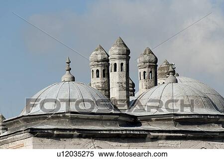 Stock Photography - Suleymaniye Mosque, Third Hill, Istanbul, Turkey. Fotosearch