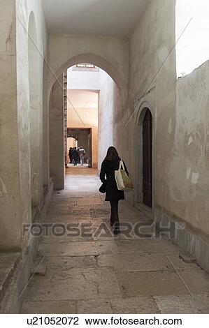 Tourist walking through a corridor of a harem at Topkapi Palace, Istanbul, Turkey View Large Photo Image Stock Image - Tourist walking through a corridor of a harem at Topkapi Palace, Istanbul, Turkey. Fotosearch