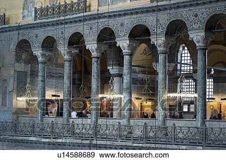 Tourists in Aya Sofya museum, Istanbul, Turkey View Large Photo Image Stock Photo - Tourists in Aya Sofya museum, Istanbul, Turkey. Fotosearch
