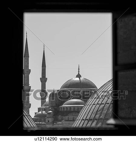 View of Blue Mosque from Aya Sofya, Istanbul, Turkey View Large Photo Image Stock Image - View of Blue Mosque from Aya Sofya, Istanbul, Turkey. Fotosearch