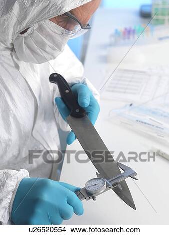 Picture - Forensic evidence. Fotosearch