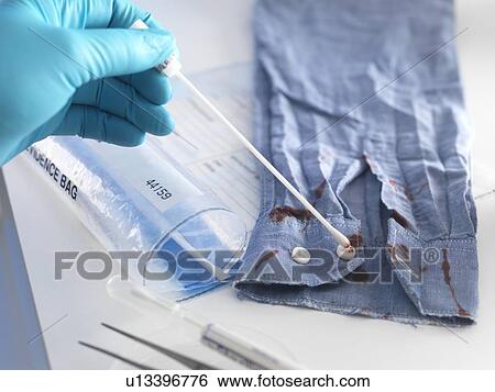 Stock Photograph - Forensic evidence. Fotosearch