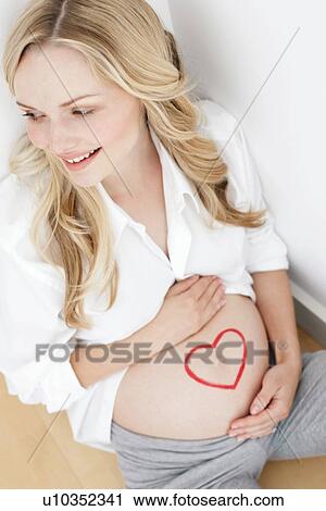 Happy pregnant woman View Large Photo Image Stock Image - Happy pregnant woman. Fotosearch