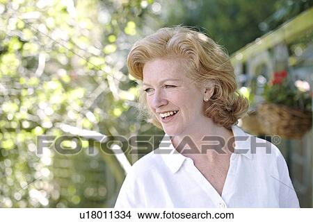 Picture - Happy woman. Fotosearch