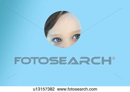 Stock Image - Hide-and-seek. Fotosearch