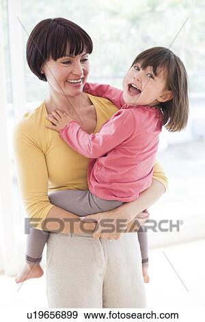 Stock Photo - Mother and daughter. Fotosearch