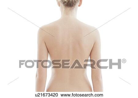 Stock Image - Woman's back. Fotosearch