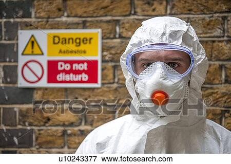 Stock Photo - Asbestos protection. Fotosearch