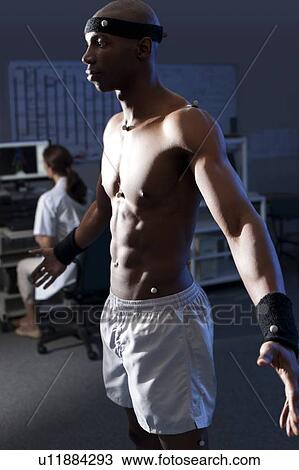 Stock Image - Biomechanics lab. Fotosearch