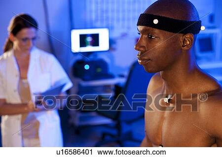Stock Image - Biomechanics lab. Fotosearch