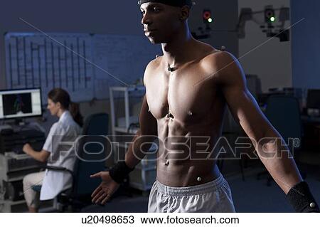Stock Image - Biomechanics lab. Fotosearch