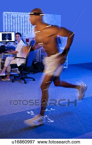 Stock Photo - Biomechanics lab. Fotosearch