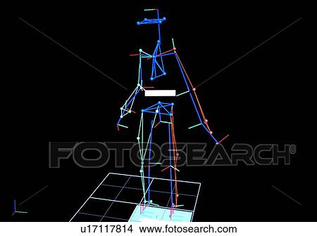 Picture - Biomechanics research. Fotosearch