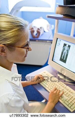 Bone density scan View Large Photo Image Stock Image - Bone density scan. Fotosearch