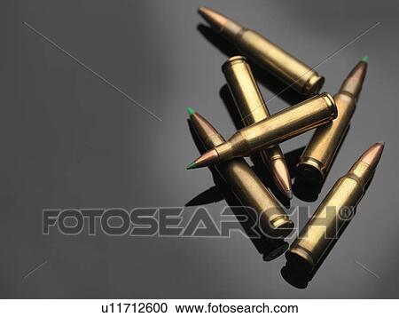 Stock Image - Bullets. Fotosearch